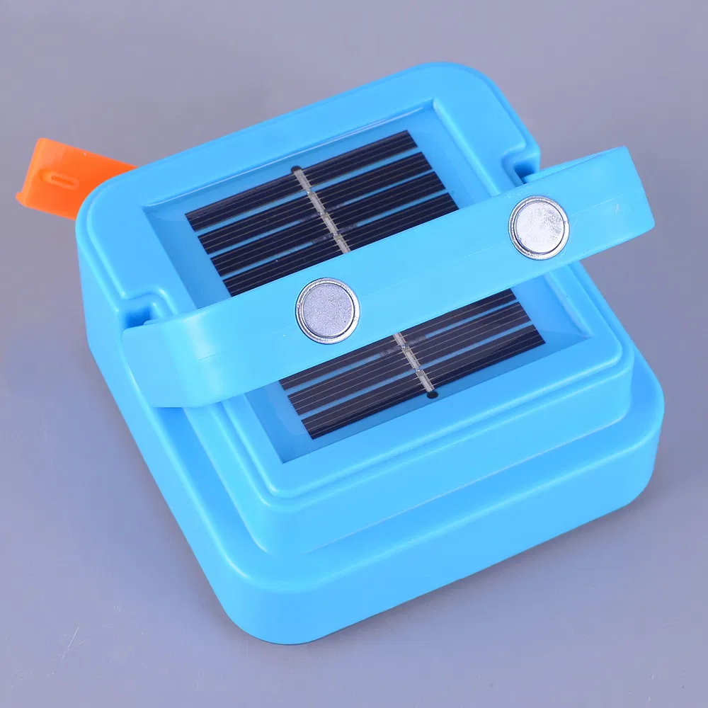 LED Portable Solar Camping Light with Adjustable Brightness Features