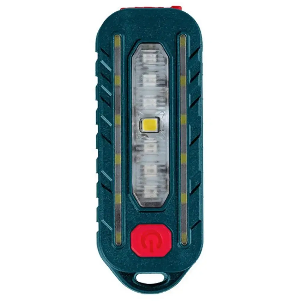 LED Red Blue Shoulder Light with Clip USB Charging Flashing Warning Safety Flashlight Torch Motorcycle Bike Warn Light