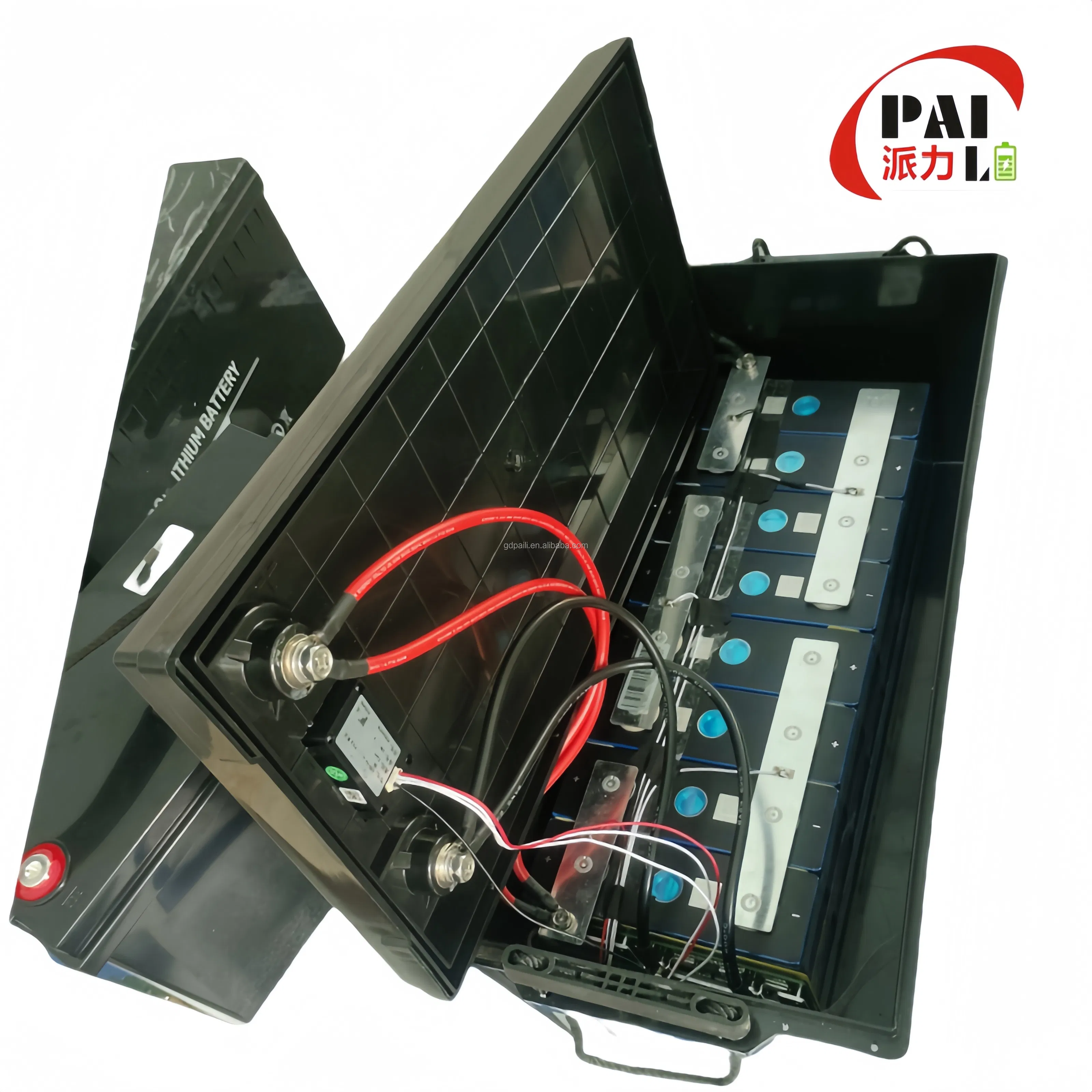 Rechargeable 12-Volt Lithium Battery Pack with LiFePO4 200ah 3.2V 4s1p for LED Lights Solar Applications 48V 2V Voltage Options