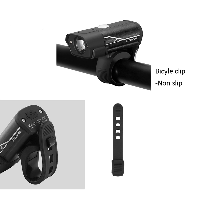 Waterproof Aluminium USB Rechargeable Front LED Best Bike Lights