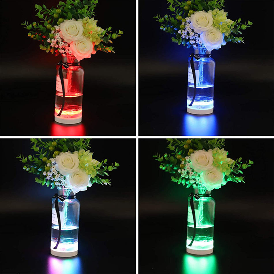 Customized Multicolor Submersible LED Liqhts Underwater Night Lamp Remote Contro Diving Light with Magnet Suction Cup Pool Lamp
