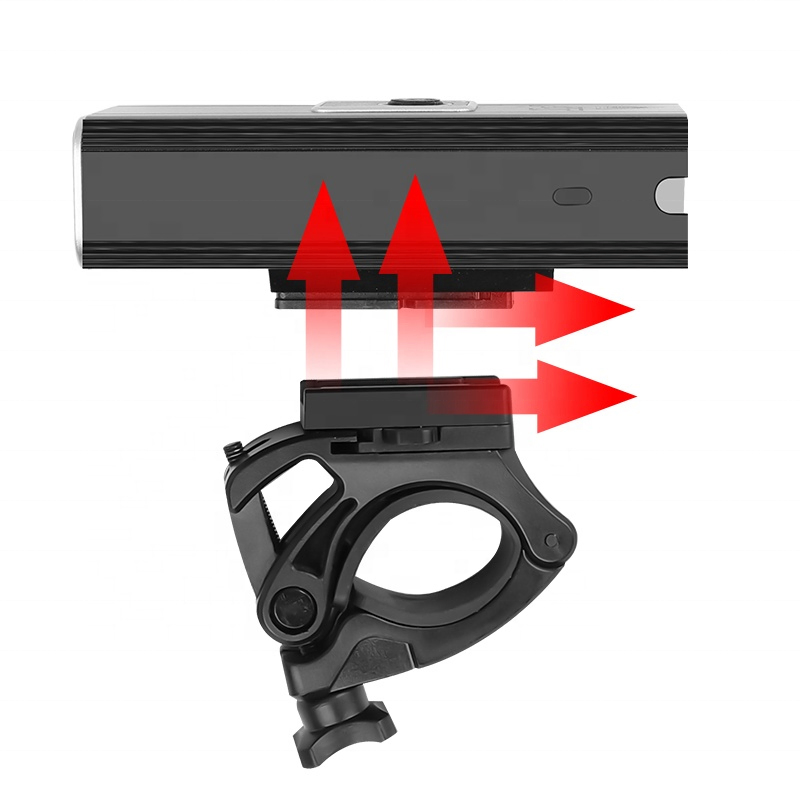 Powerful Bicycle Headlight Power Bank USB Chargeable Waterproof Bike Flashlight