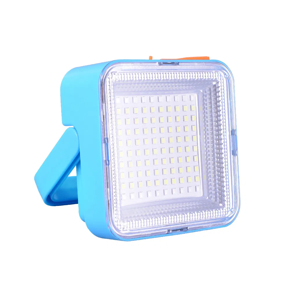 LED Portable Solar Camping Light with Adjustable Brightness Features