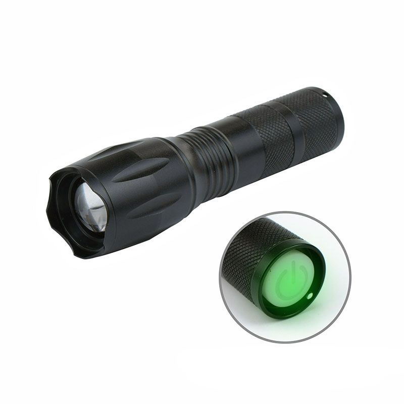 Wholesale Rechargeable Strong Light Long-Range Zoom Waterproof Fishing Lighting Bicycle LED Flashlight