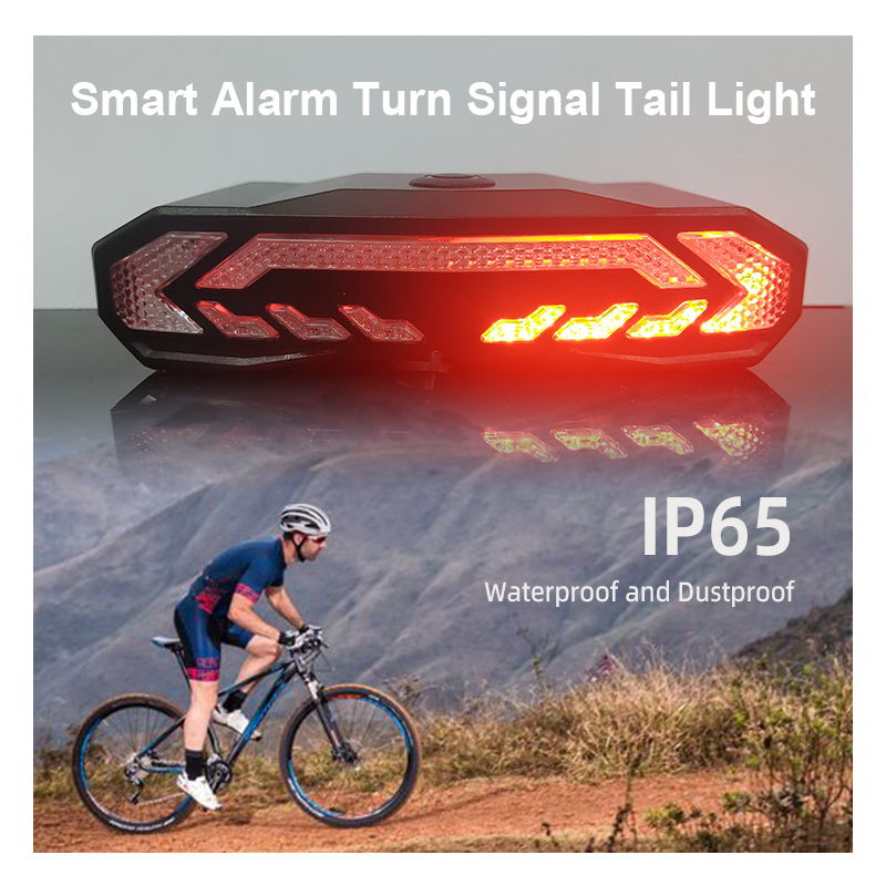 Bike Lights for Night Riding, USB Rechargeable Bicycle Light Waterproof IP65
