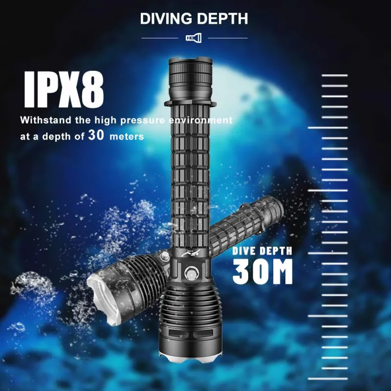 Diving Flashlight Details 4