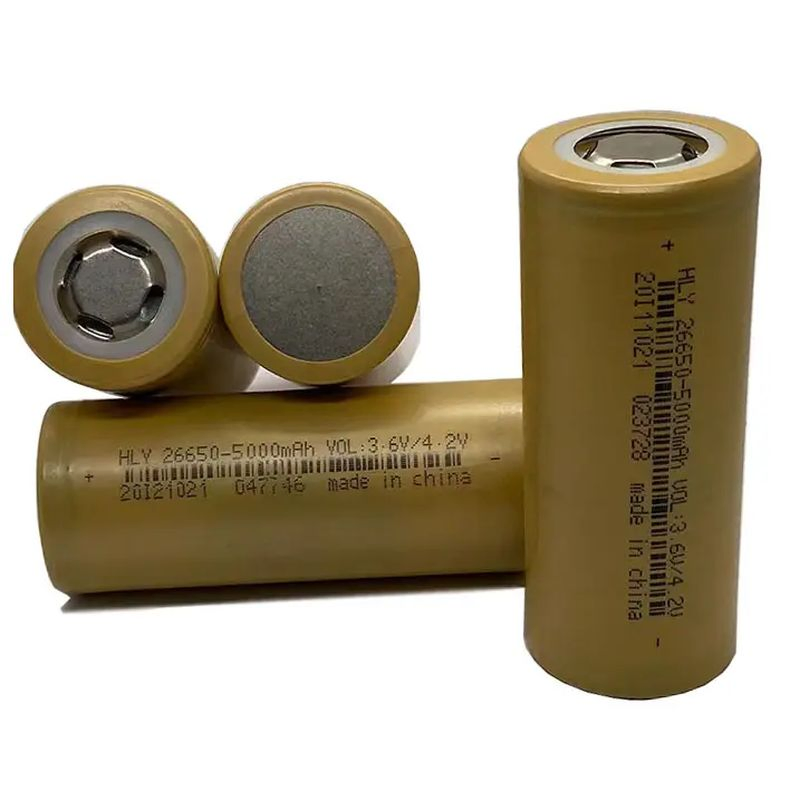High Quality 1500 Cycle 26650 26700 3.7V Li-ion Battery 5ah Li Ion Batteries Cell for LED Flashlight