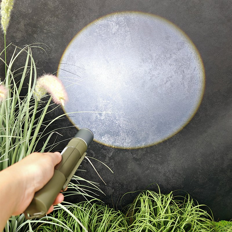 Versatile Outdoor Multi Light Mode Rechargeable LED Flashlight for Bicycles and Adventures