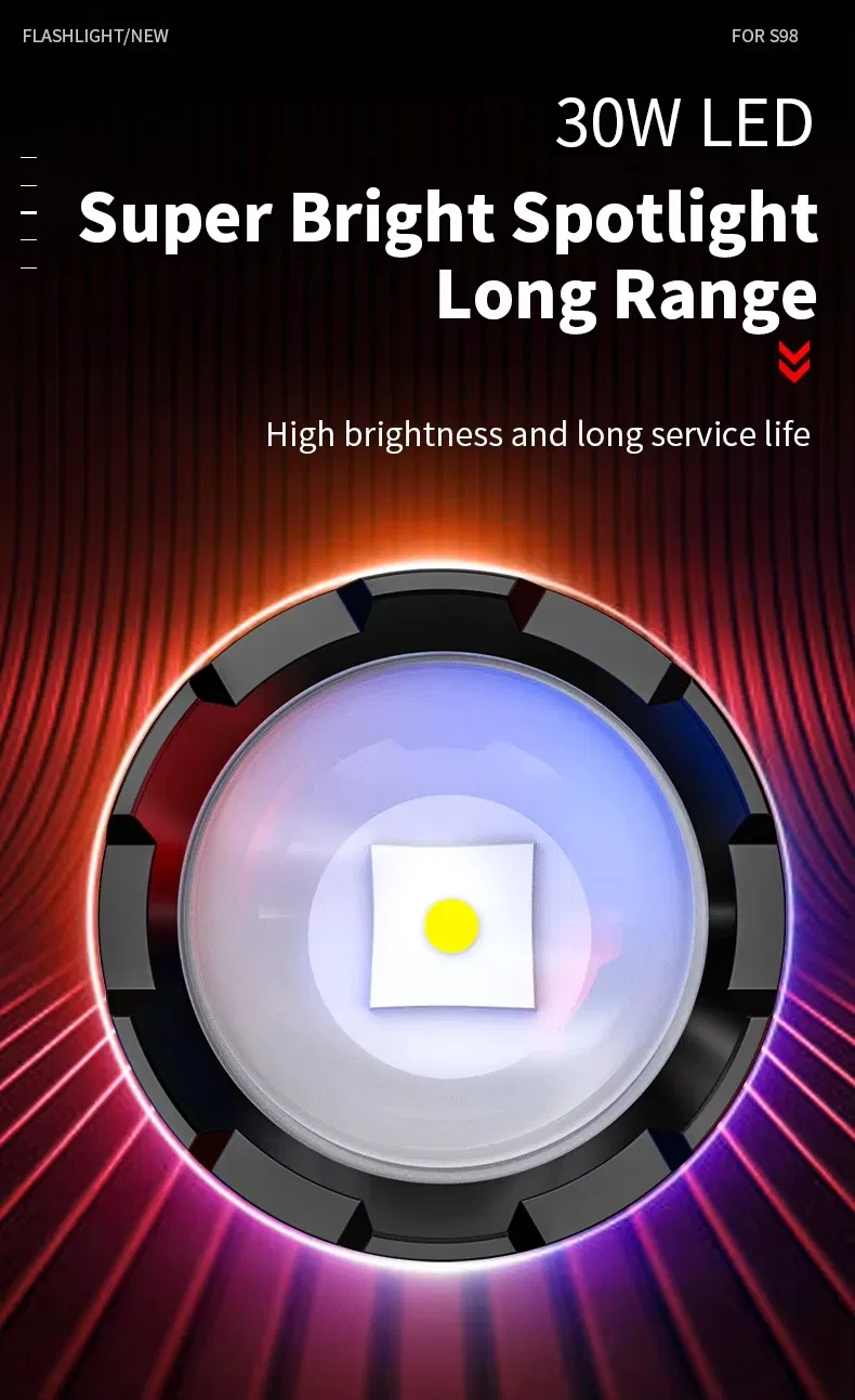 LED Flashlight Detail 5