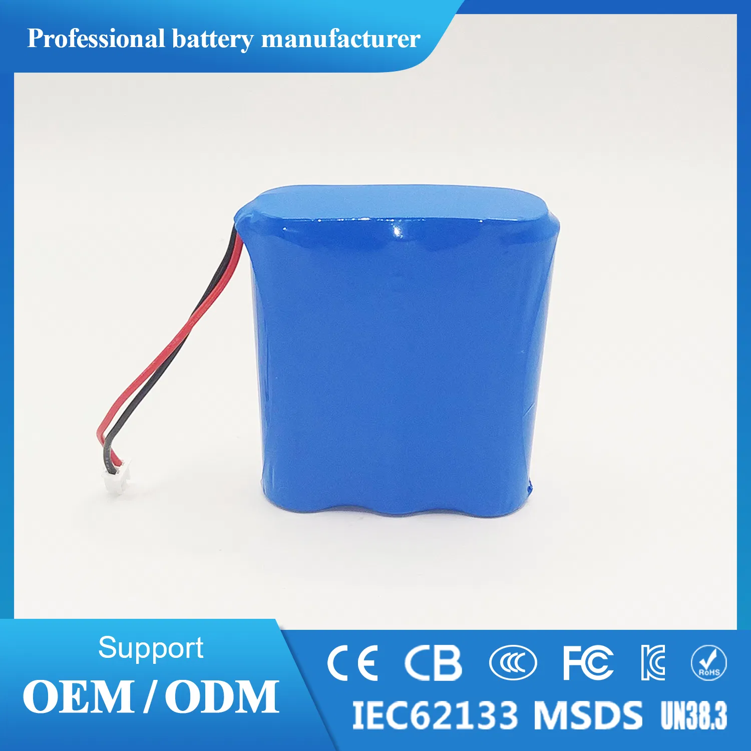 Customizable 21700 Rechargeable Battery Pack for Juicers &amp; Shavers