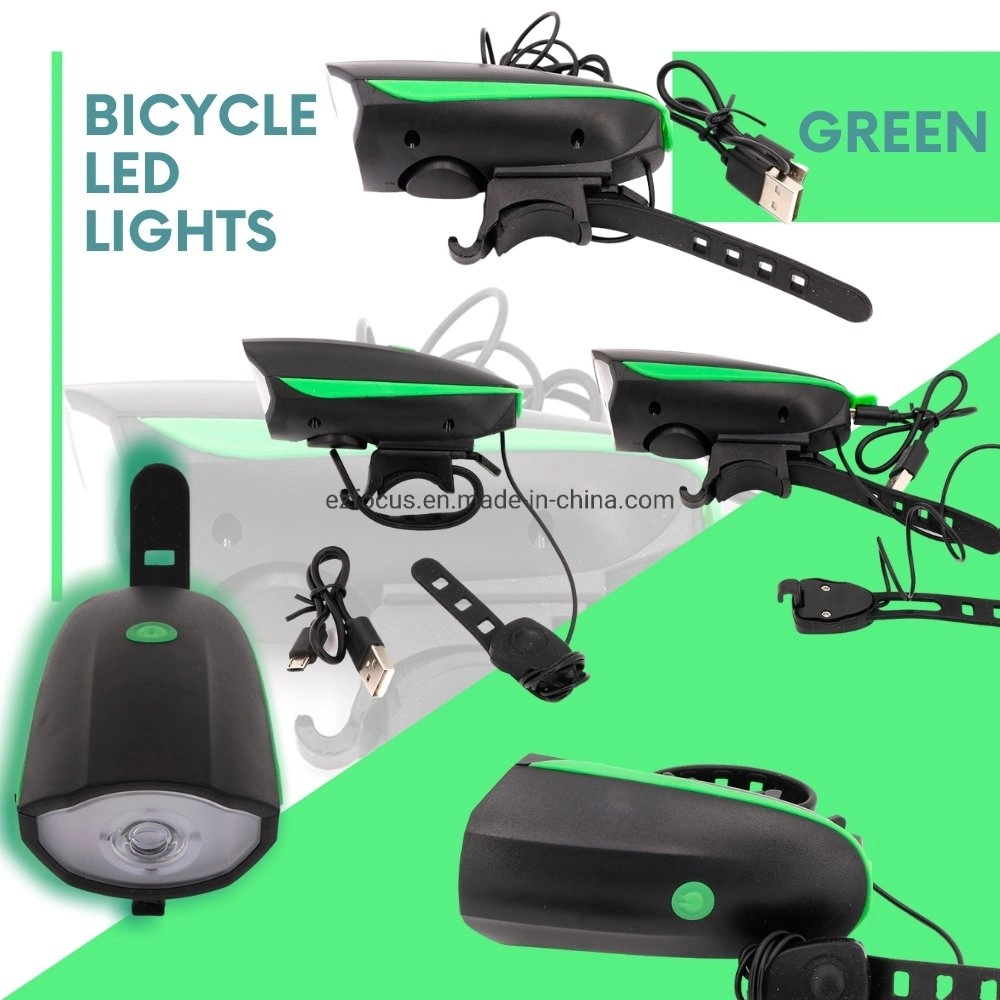 2 in 1 LED Bike Light with Electric Bell Trembler Buzzers Wyz14473