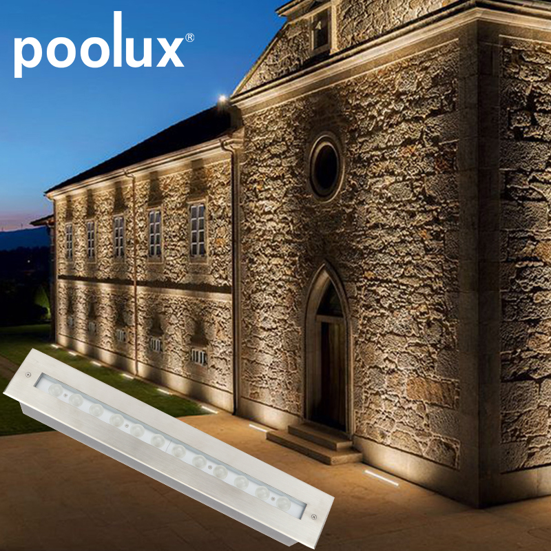 IP67 36W 500mm Waterproof LED Pool Light Recessed Linear Diving Underwater Lighting