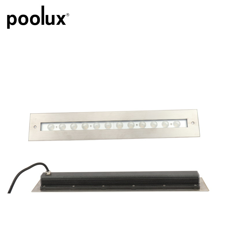 IP67 36W 500mm Waterproof LED Pool Light Recessed Linear Diving Underwater Lighting