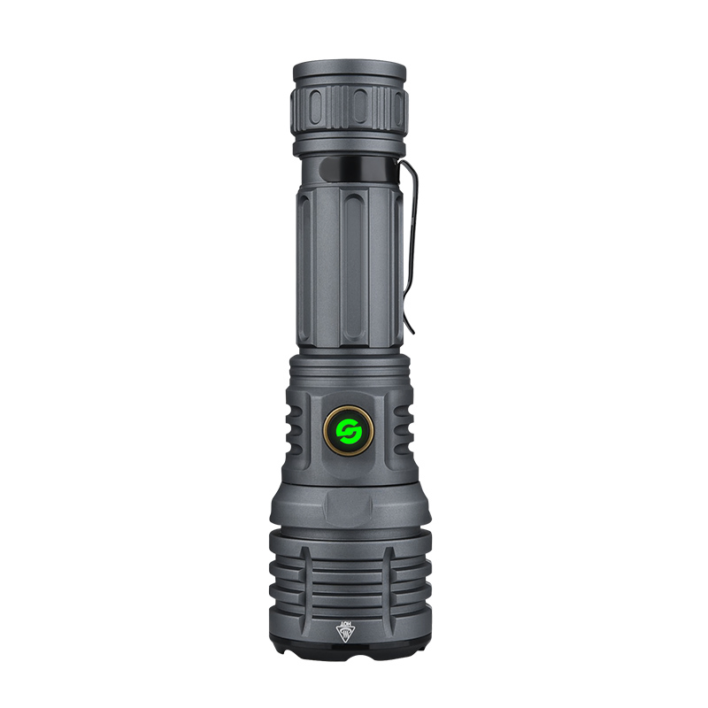 White Laser Super Bright USB Rechargeable LED Tactical Flashlight