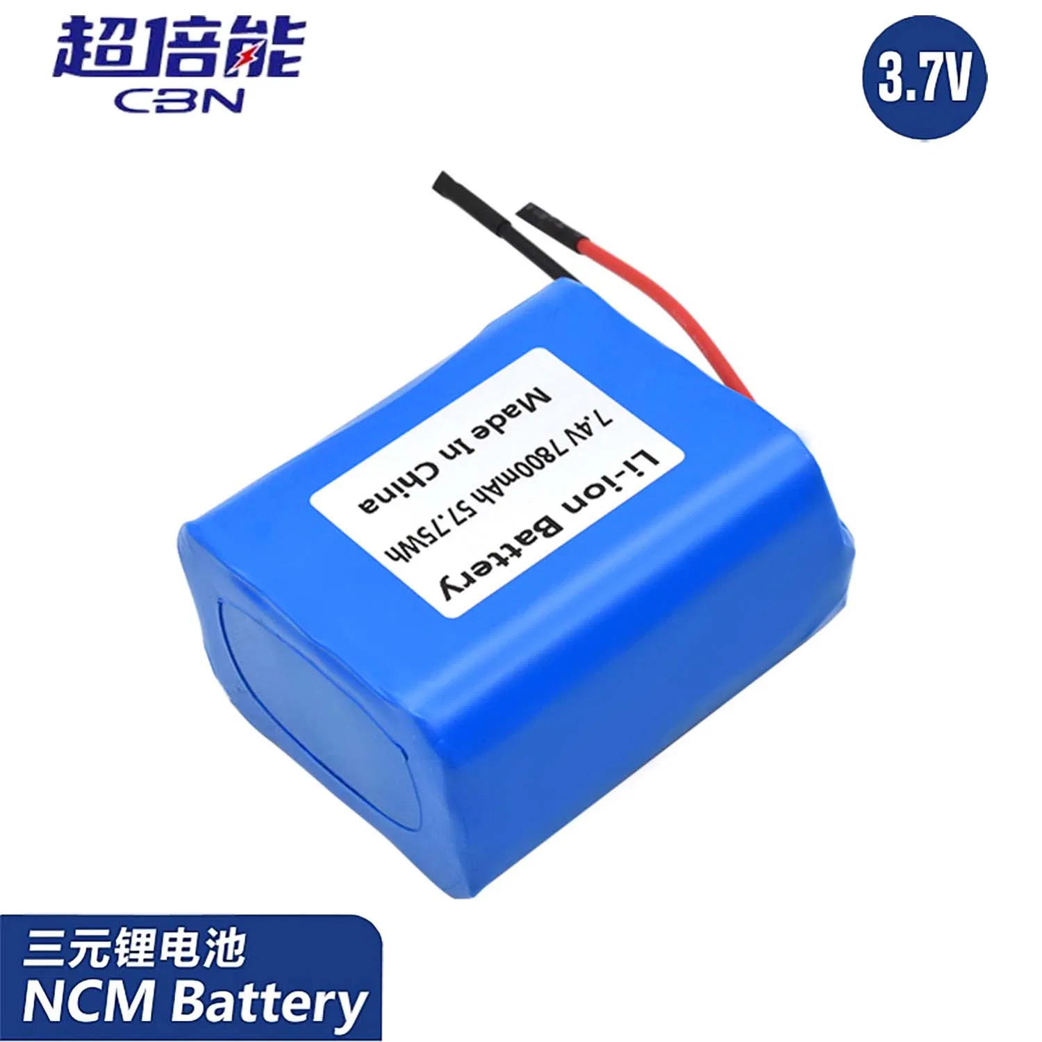 21700 3.7V 5000mAh High Discharge Rechargeable Battery Pack for LED Flashlight Power Tools DIY Electronics