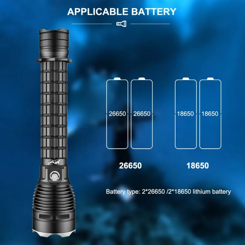 Diving Flashlight Details 7