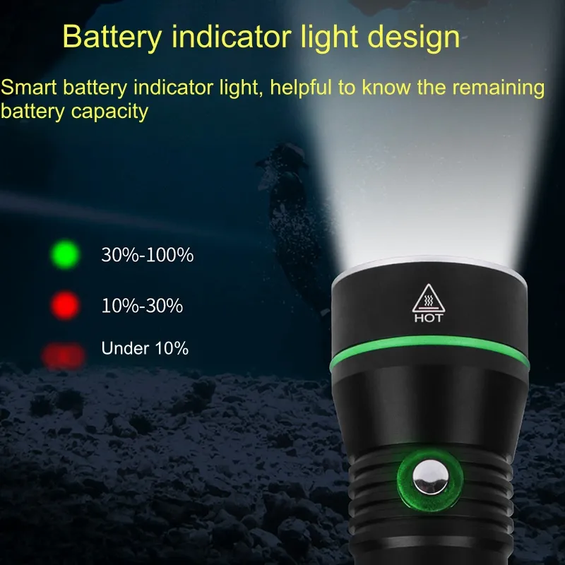 Diving Flashlight View 7