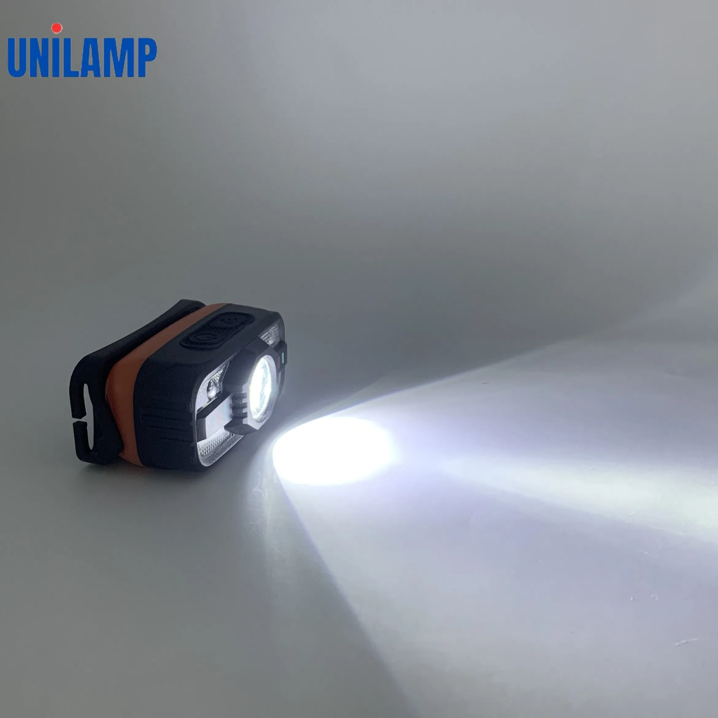 Smart LED Headlamp with Gesture Control for Effortless Use