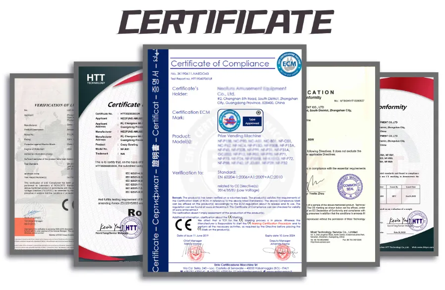 Certifications