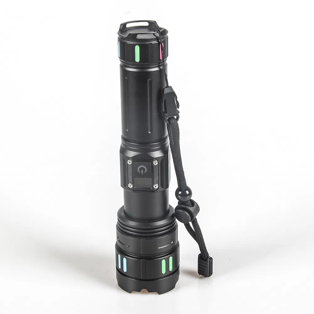 Yichen1500lm Rechargeable Zoomable White Laser LED Flashlight