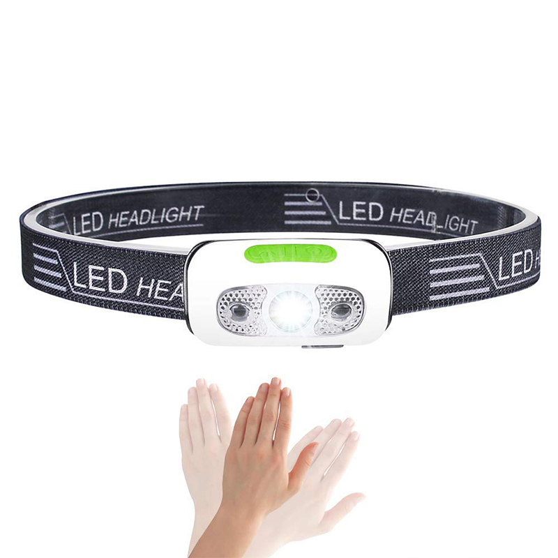 Brightenlux Super Bright Outdoor Motion Sensor LED Headlamp for Camping Cycling Running