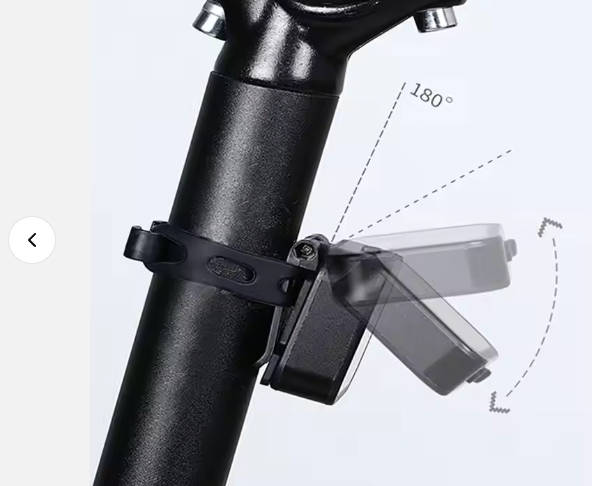 LED Bicycle USB Rechargeable Safety Taillight Battery LED Bike Light Set Waterproof Powered