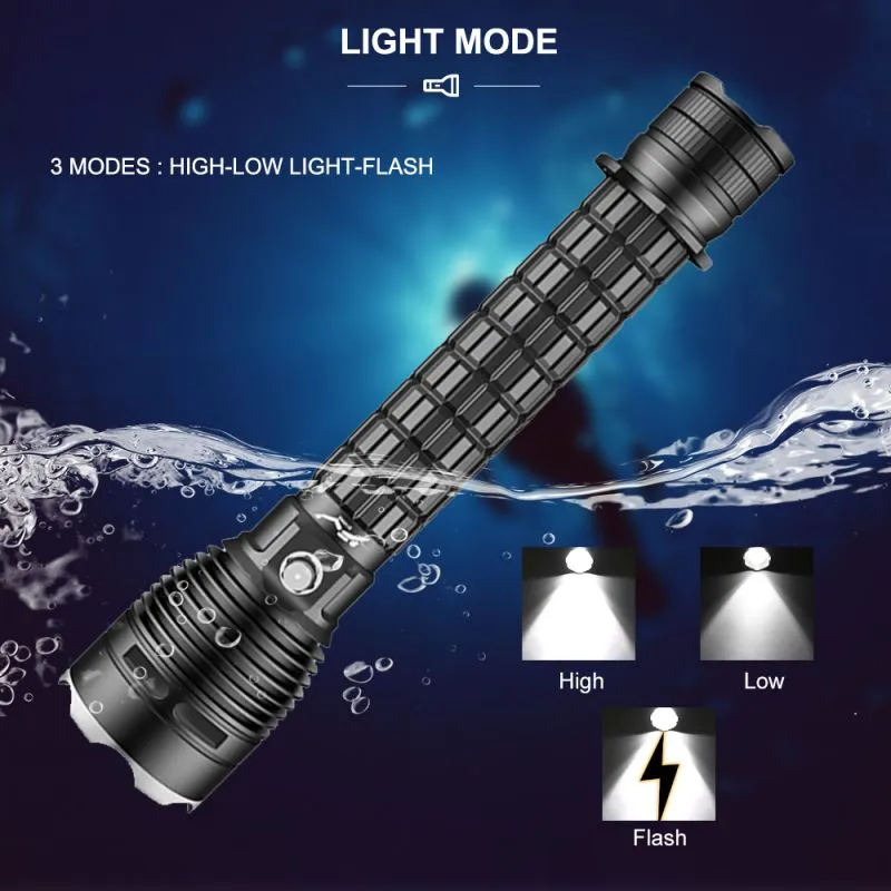 Diving Flashlight Details 6