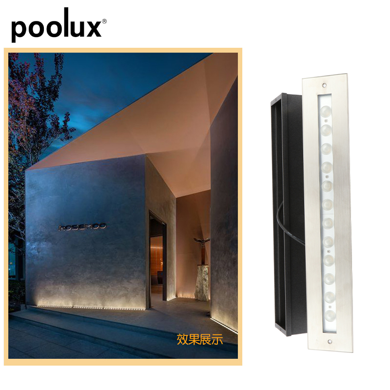 IP67 36W 500mm Waterproof LED Pool Light Recessed Linear Diving Underwater Lighting