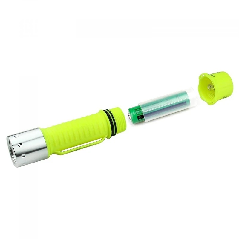 New T6 Rechargeable Super Bright LED Submarine Waterproof Underwater Diving LED Flashlight Torch Light