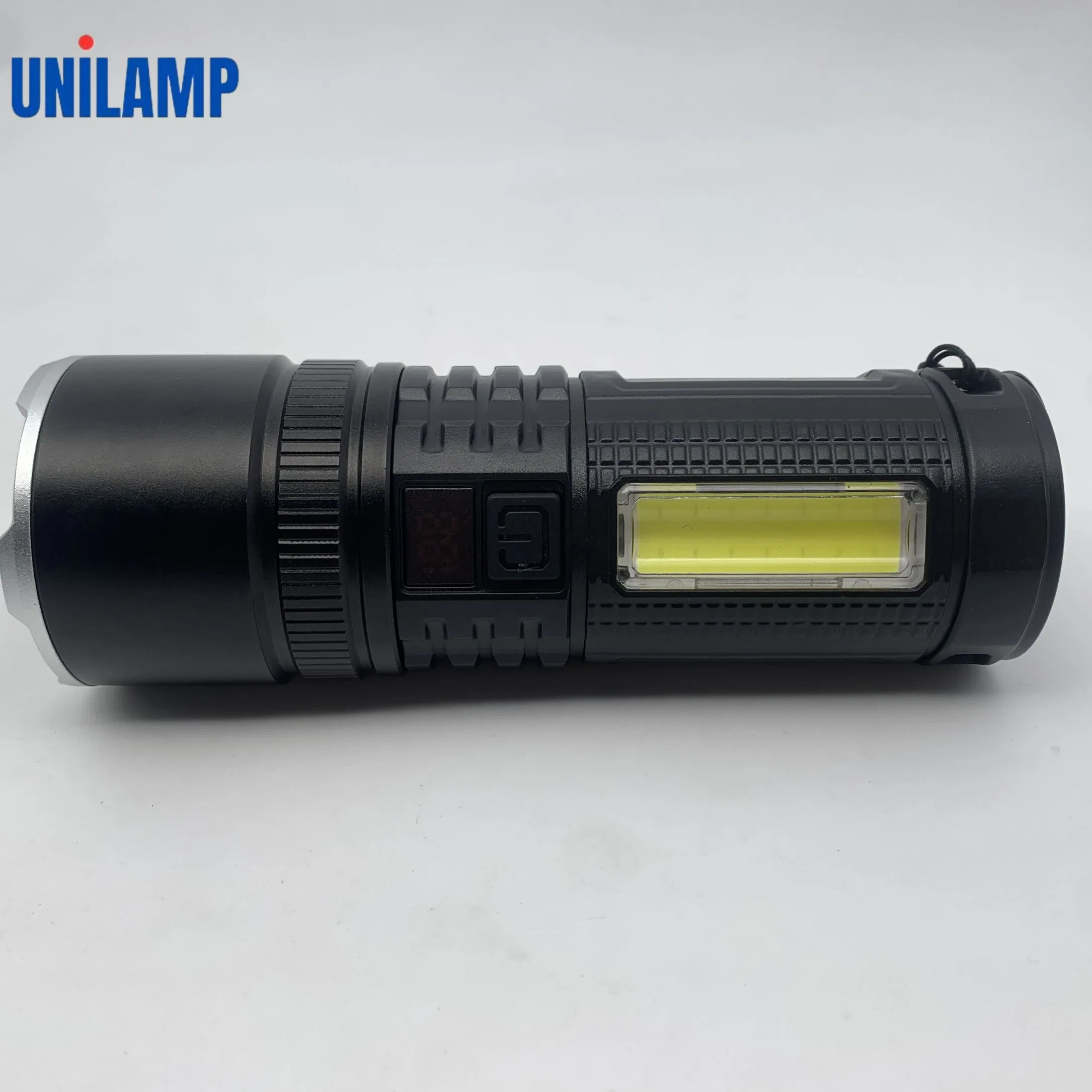Versatile White Laser Flashlight with Adjustable Zoom Feature