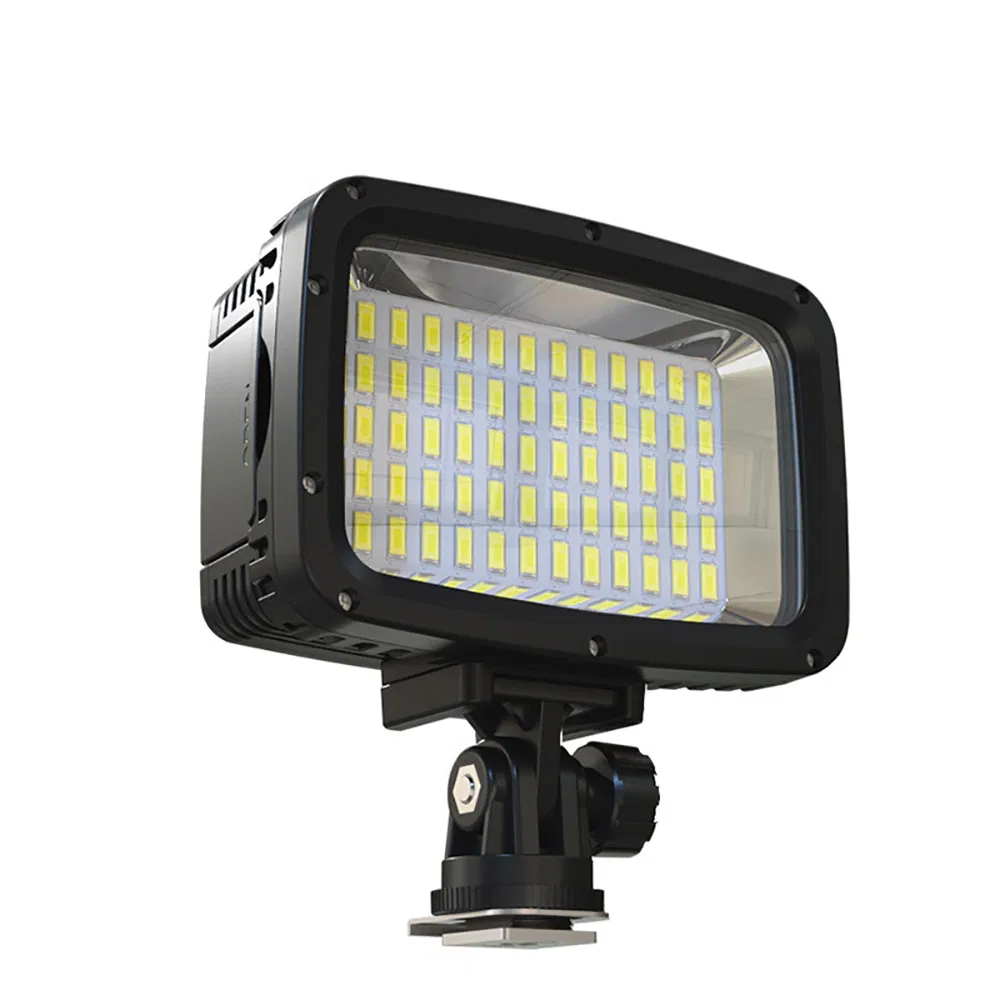 Waterproof Camera Video Light Ultra Bright 1800 Lumen Underwater 40m Diving Photography Fill Light with 3 Color Filter for DSLR Camera Esg21605