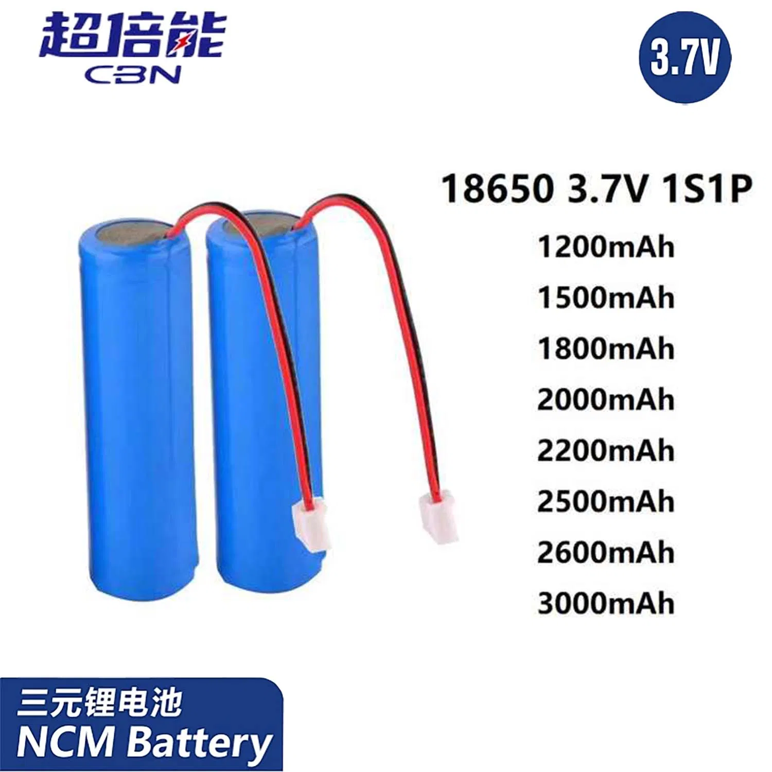 21700 3.7V 5000mAh High Discharge Rechargeable Battery Pack for LED Flashlight Power Tools DIY Electronics