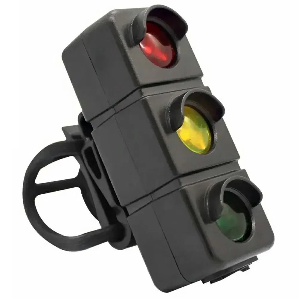 W19 USB Rechargeable Bike Tail Light 3 Color LED Waterproof Night Cycling Safety Warning Lamp