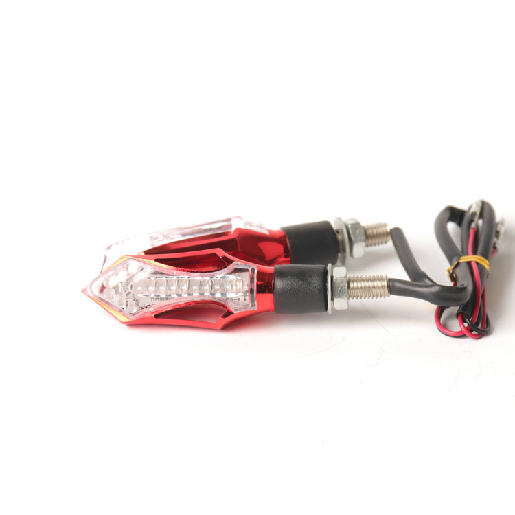 Motorcycle Turn Signal Tail LED Lights Rechargeable Bike LED Rear Light Motorbike Accessories