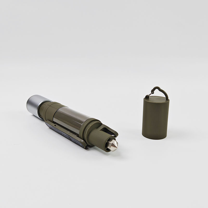 Multifunctional Outdoor Camping Lantern and Flashlight with Hammer, Cutter, Magnetic, Bike Rack