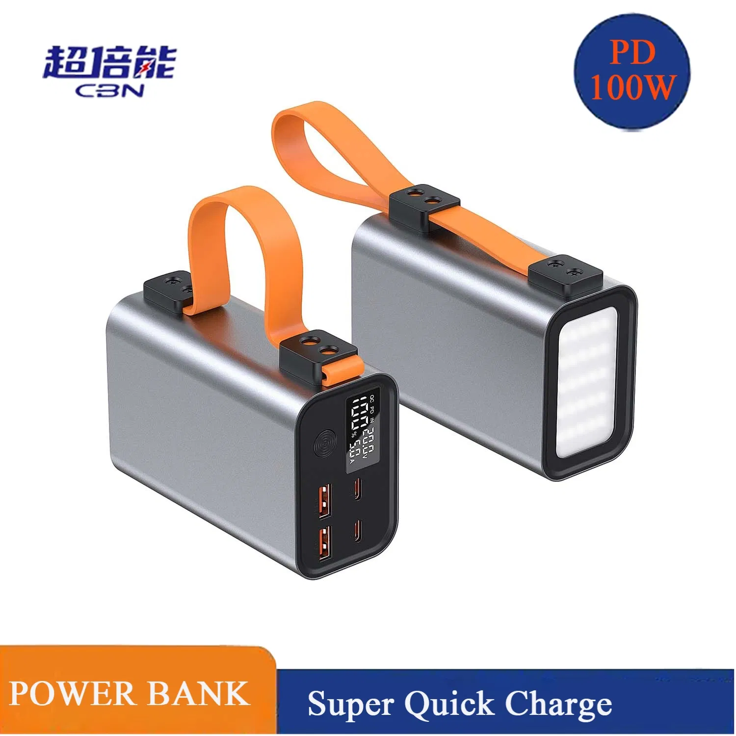 Portable External Battery Pack for Phones and Laptops