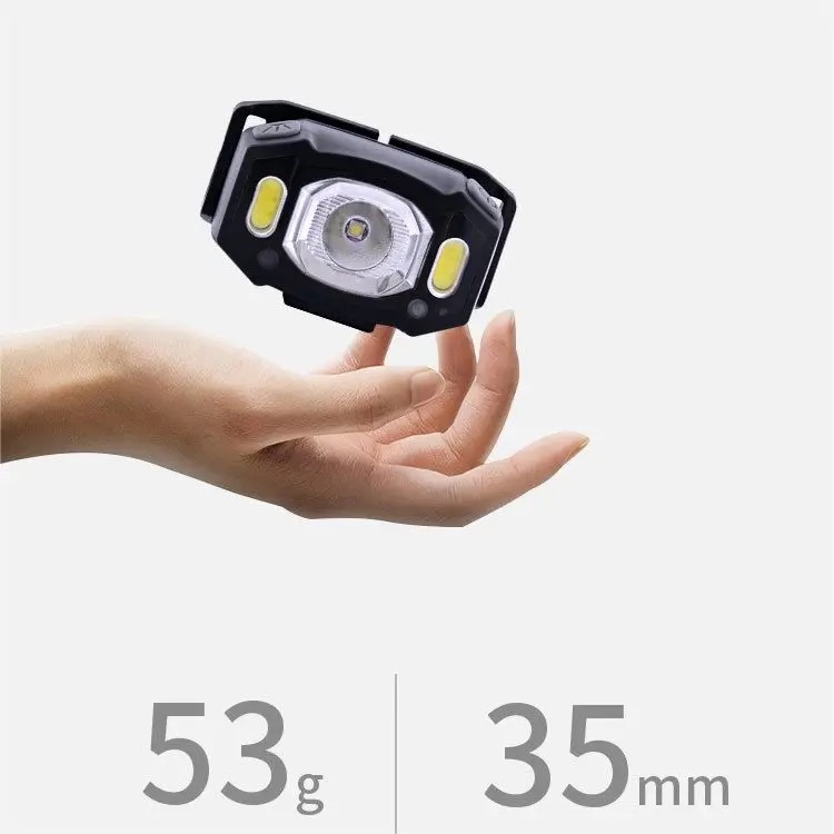 Waterproof Type C LED Headlamp for Outdoor Activities Camping Cycling Running Fishing