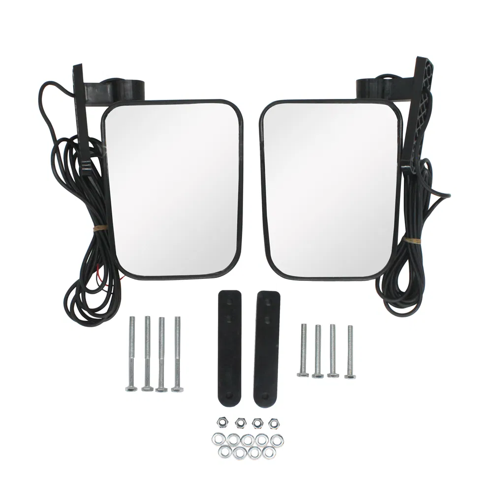 UTV Exterior Accessories with LED Turn Light Side Rear View Mirror