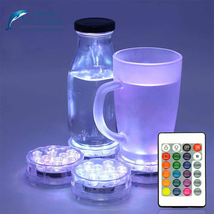 Remote Controlled LED Swimming Pool Underwater Light LED Diving Light Rechargeable Magnetic Submersible LED Lights