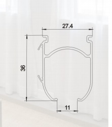 Star Light Roman Blinds System, Roman Blind Accessories