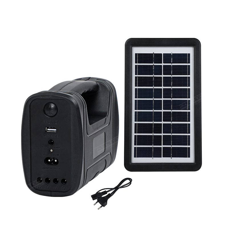 Sustainable Solar Power Kit with High-Performance LED Lights