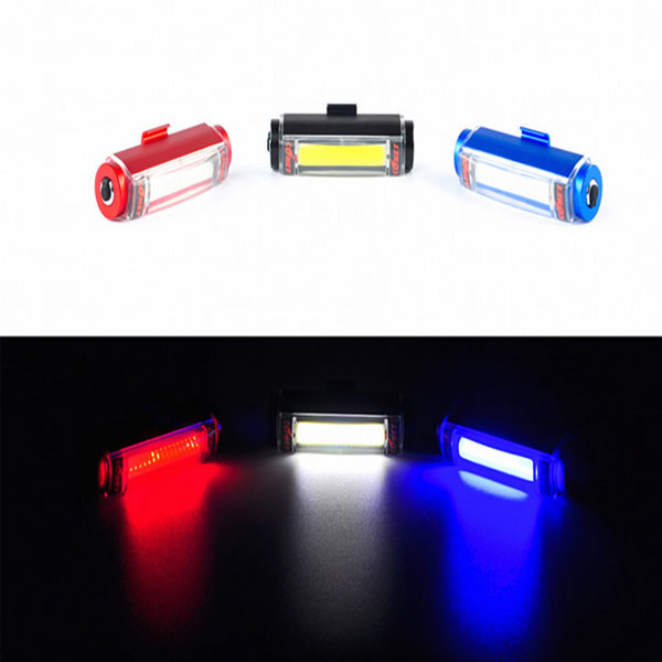 Aluminum Bicycle Accessories USB Rechargeable LED Bike Light