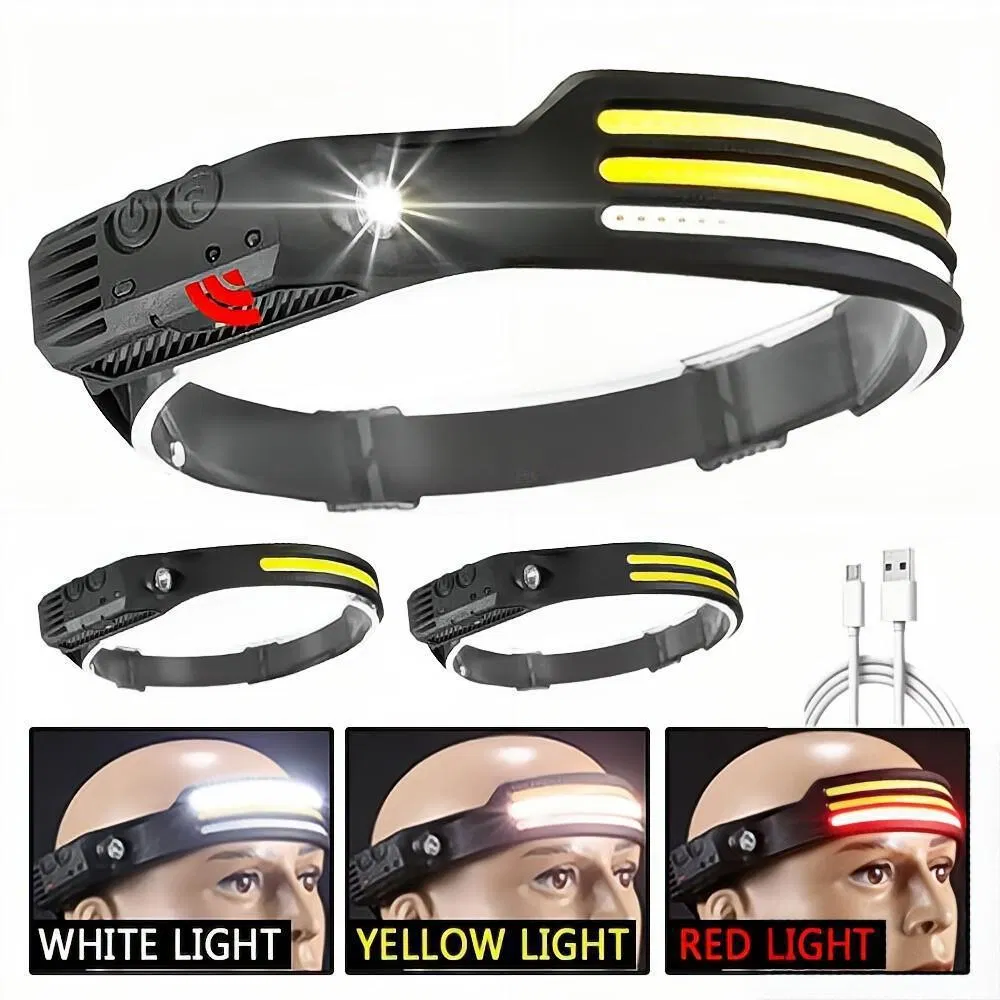 Rechargeable LED Headlamp for Cycling, Mining