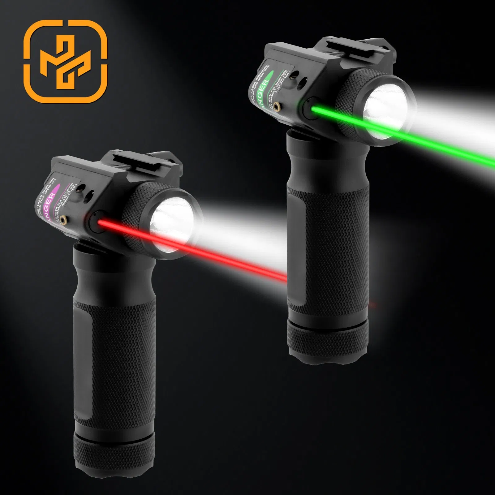 Multi-Function 3 in 1 Green and Red Laser LED Flashlight Tool