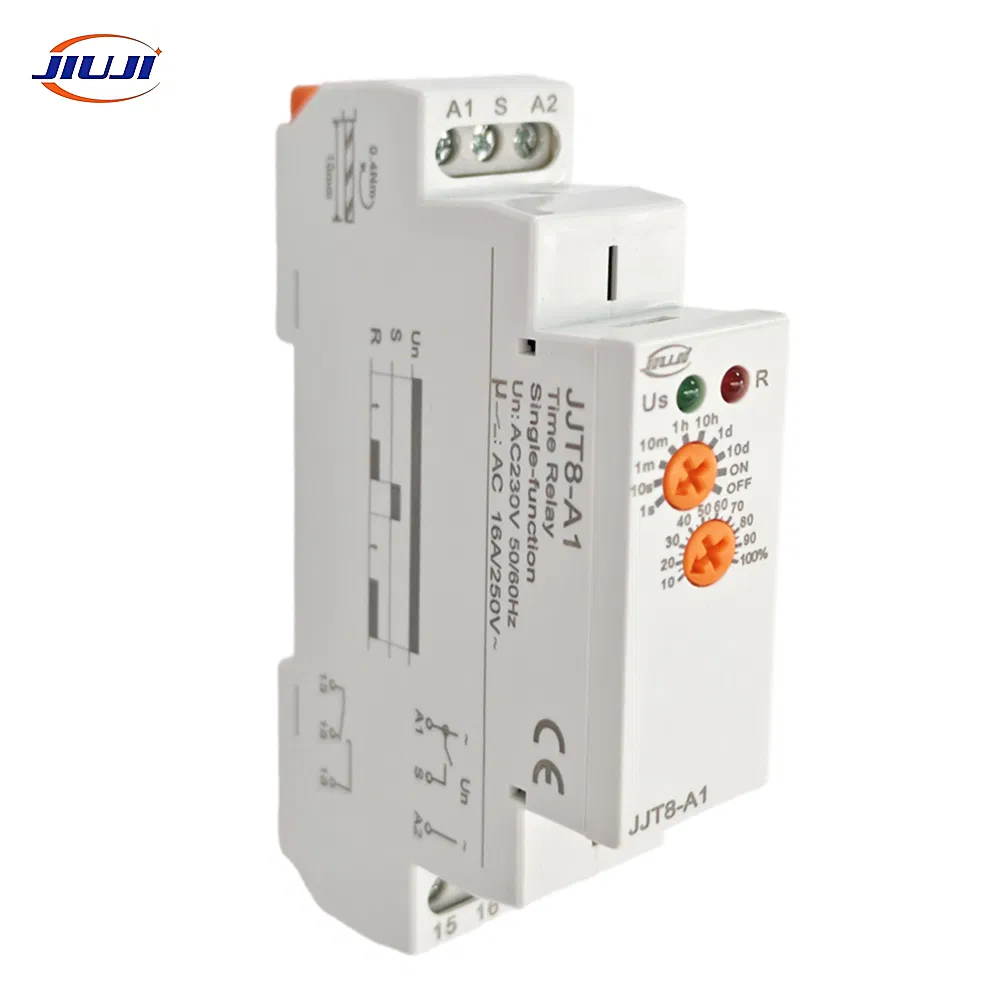 Cycling Time Relay with Pulse/Pause Start Programmable on/off Cyclic Timer for Ventilation and Pumps Time Switch for Cycling