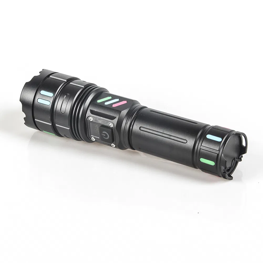 Yichen1500lm Rechargeable Zoomable White Laser LED Flashlight