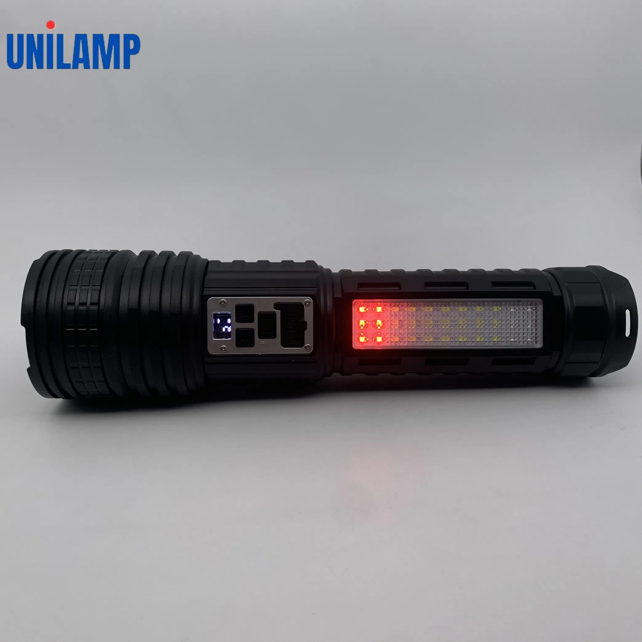 High-Powered Dual Laser Tactical Flashlight with RGB Features