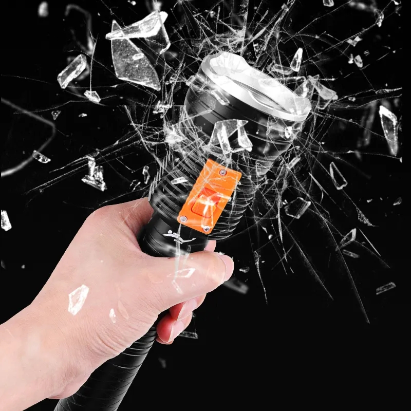 3 LED Xhp 70 High Lumen LED Diving Flashlight Underwater Dive Torch Waterproof Tactical Submersible Light