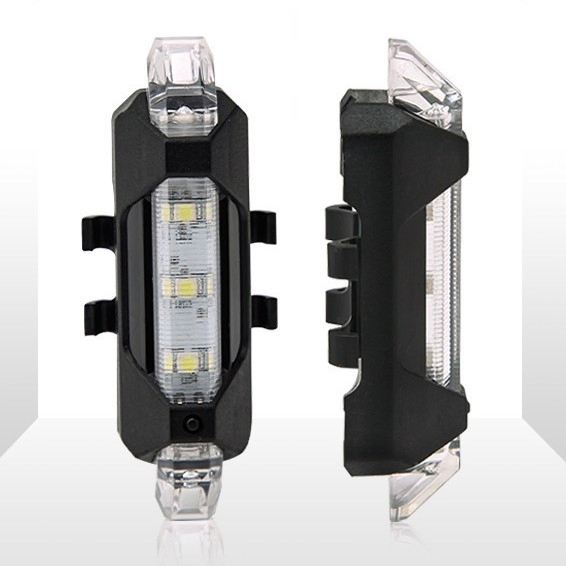 Powerful USB Rechargeable LED Rear Bicycle Light Ipx4 Waterproof Safety Flash Light
