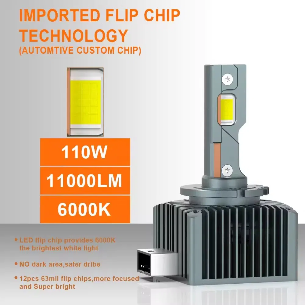 Auto Lighting System D1s D8s LED Headlights 130W Car Light Accessories